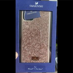Swarovski Rose Gold iPhone 11 Pro Max case